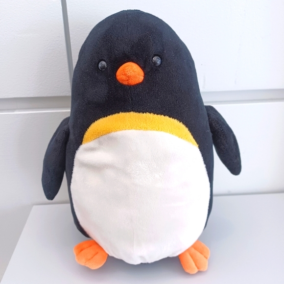 •Kohl's Cares Jeffers Penguin 🐧 Black and White Plush 12in - Picture 2 of 10